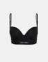 Γυναικείο Bralette Calvin Klein  000QF6991E-UB1 Push UP με ελαφριά ενίσχυση εσωτερικά ΜΑΥΡΟ
